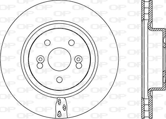 Open Parts BDR2571.20 - Bremžu diski ps1.lv