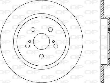 Open Parts BDR2641.10 - Bremžu diski ps1.lv