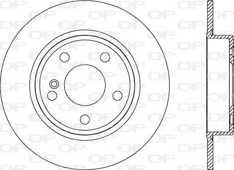 Open Parts BDR2642.10 - Bremžu diski ps1.lv