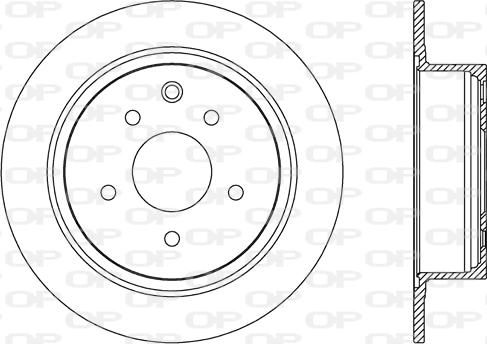 Open Parts BDR2647.10 - Bremžu diski ps1.lv