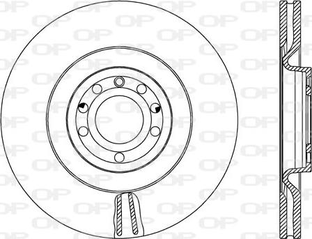 Open Parts BDR2666.20 - Bremžu diski ps1.lv