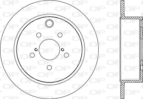 Open Parts BDR2689.10 - Bremžu diski ps1.lv