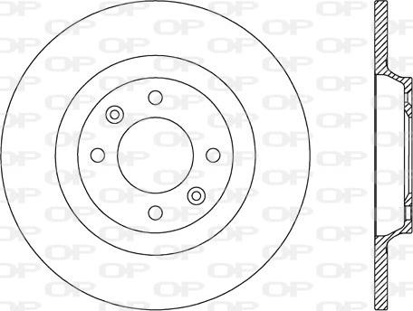 Open Parts BDR2632.10 - Bremžu diski ps1.lv