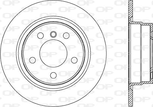 Open Parts BDR2623.10 - Bremžu diski ps1.lv