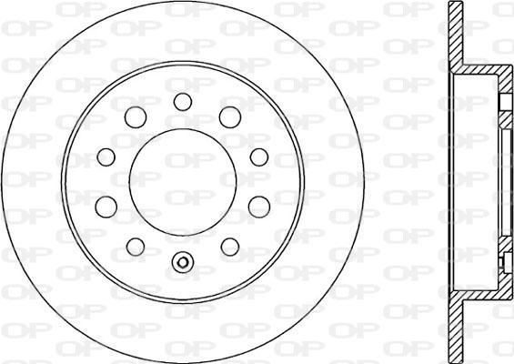 Open Parts BDR2048.10 - Bremžu diski ps1.lv