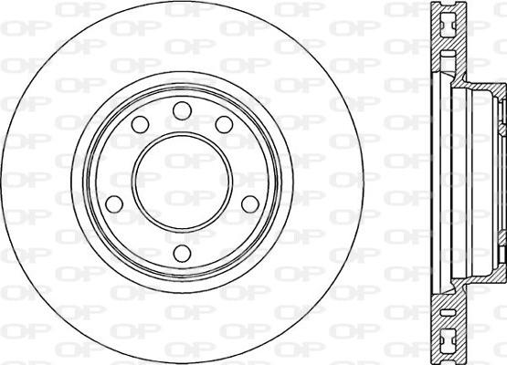 Open Parts BDR2193.20 - Bremžu diski ps1.lv