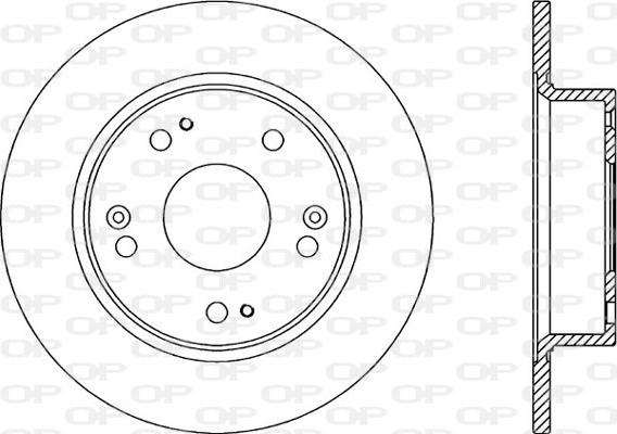 Open Parts BDR2185.10 - Bremžu diski ps1.lv