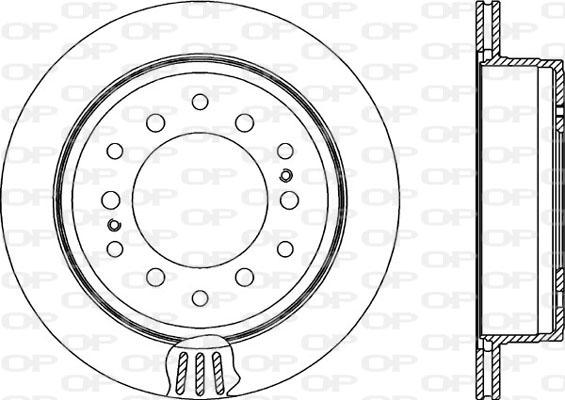 Open Parts BDR2136.20 - Bremžu diski ps1.lv