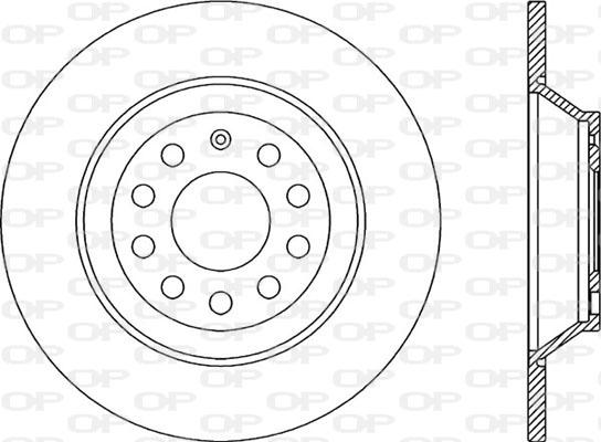 Open Parts BDR2178.10 - Bremžu diski ps1.lv