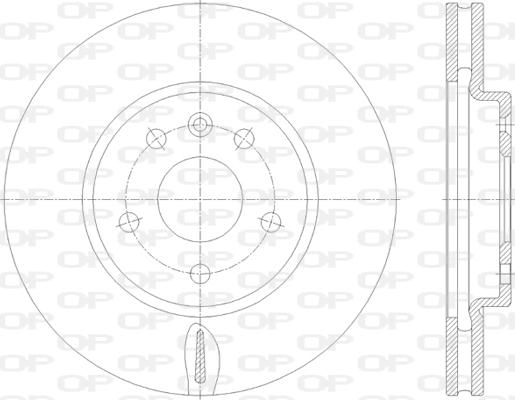 Open Parts BDR2813.20 - Bremžu diski ps1.lv