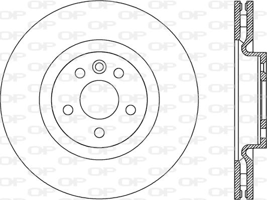 Open Parts BDR2812.10 - Bremžu diski ps1.lv