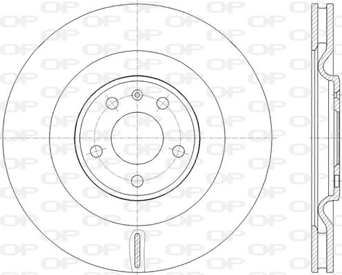 Open Parts BDR2822.20 - Bremžu diski ps1.lv