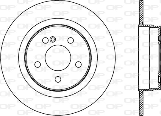 Open Parts BDR2395.10 - Bremžu diski ps1.lv