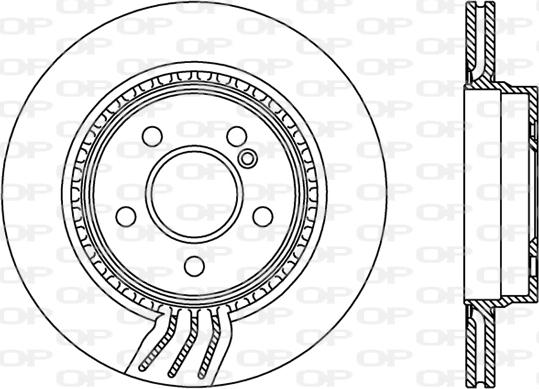 Open Parts BDR2396.20 - Bremžu diski ps1.lv