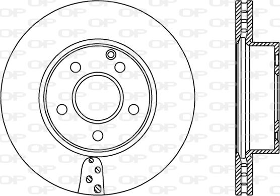 Open Parts BDR2391.20 - Bremžu diski ps1.lv