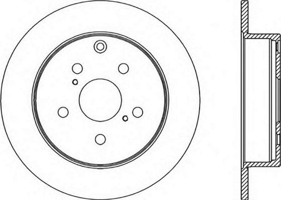 Open Parts BDR2340.10 - Bremžu diski ps1.lv