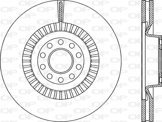 Open Parts BDR2348.20 - Bremžu diski ps1.lv