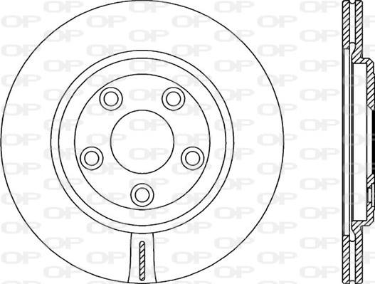 Open Parts BDR2358.20 - Bremžu diski ps1.lv