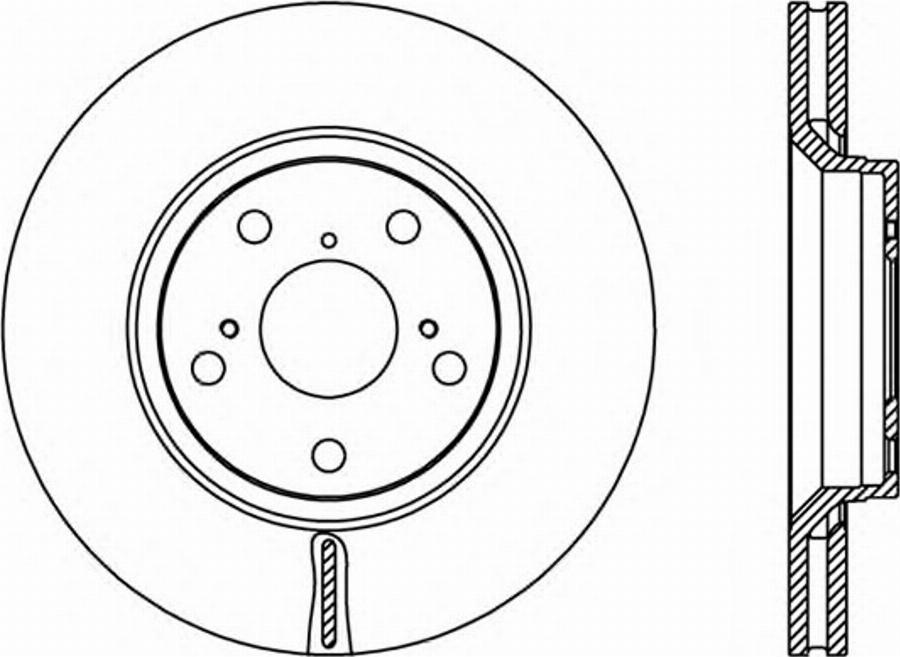 Open Parts BDR2365.20 - Bremžu diski ps1.lv