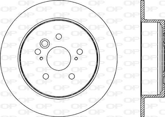 Open Parts BDR2313.10 - Bremžu diski ps1.lv