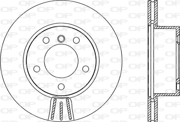 Open Parts BDR2328.20 - Bremžu diski ps1.lv