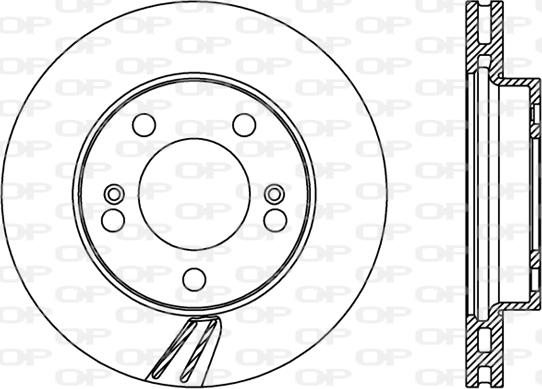 Open Parts BDR2376.20 - Bremžu diski ps1.lv