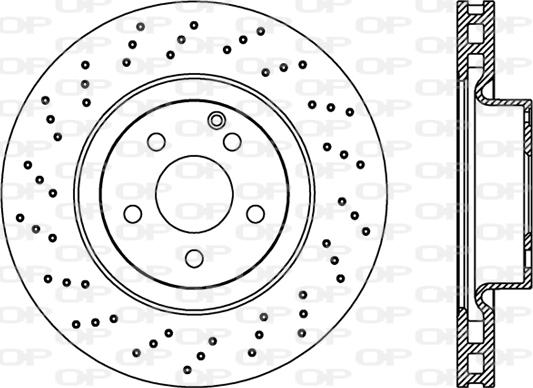 Open Parts BDR2373.25 - Bremžu diski ps1.lv