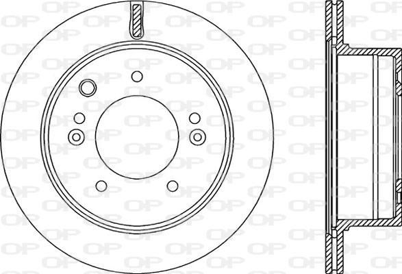 Open Parts BDR2241.20 - Bremžu diski ps1.lv