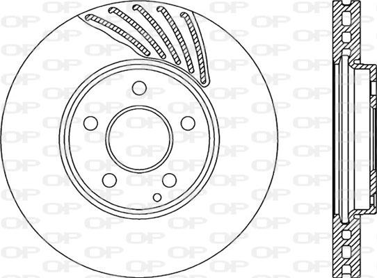 Open Parts BDR2267.20 - Bremžu diski ps1.lv