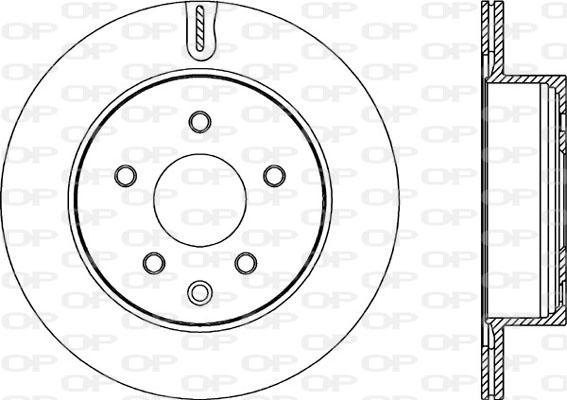 Open Parts BDR2208.20 - Bremžu diski ps1.lv