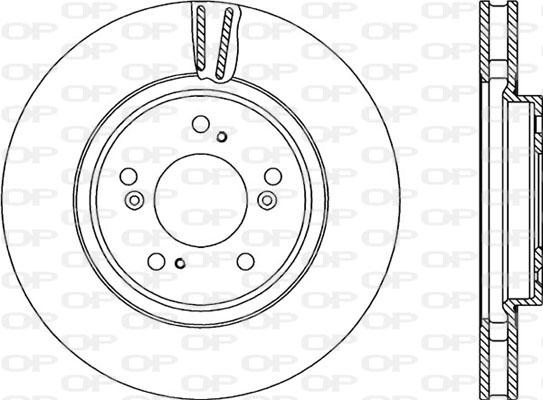 Open Parts BDR2202.20 - Bremžu diski ps1.lv