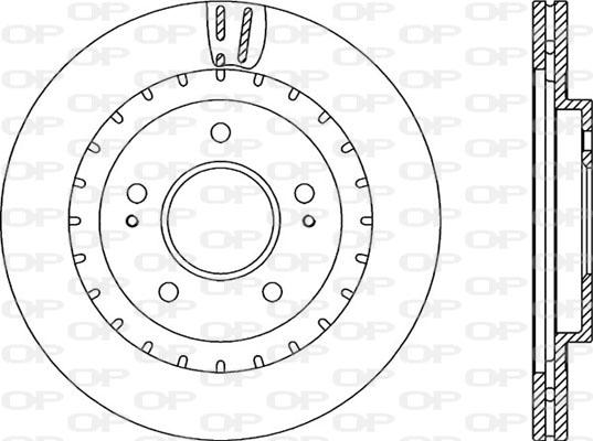 Roulunds Rubber WD00719 - Bremžu diski ps1.lv