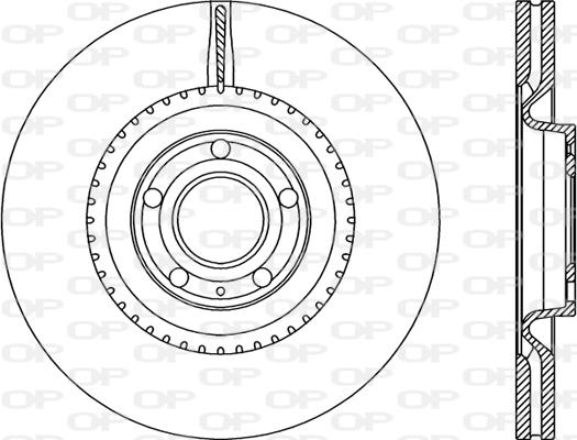 Open Parts BDR2270.20 - Bremžu diski ps1.lv