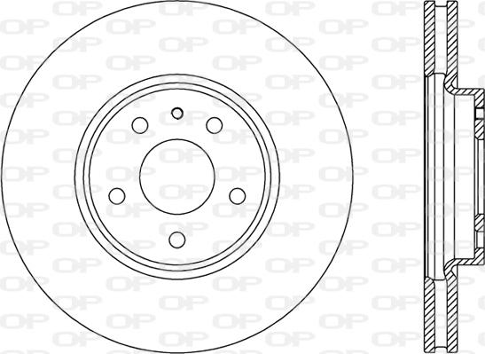 Open Parts BDR2790.20 - Bremžu diski ps1.lv