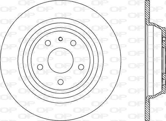 Open Parts BDR2791.10 - Bremžu diski ps1.lv