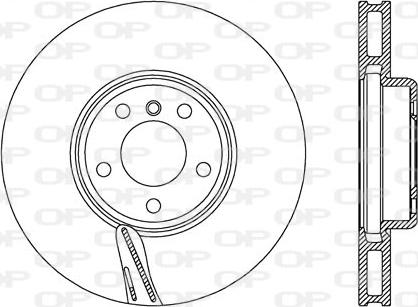 Open Parts BDR2744.20 - Bremžu diski ps1.lv