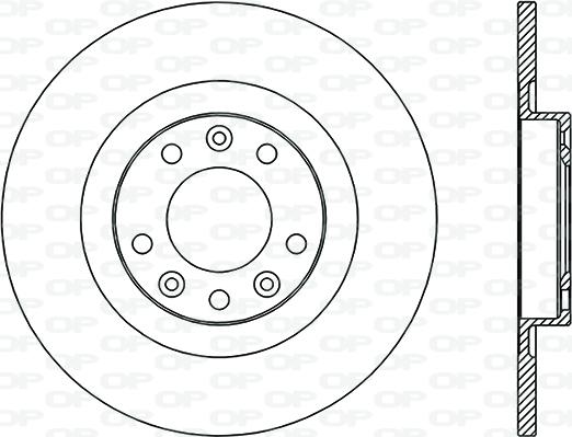 Open Parts BDR2741.10 - Bremžu diski ps1.lv