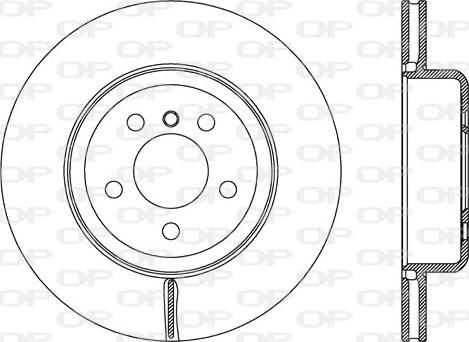 DJ Parts BD2954 - Bremžu diski ps1.lv