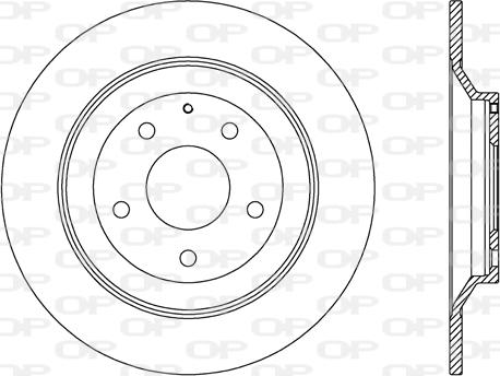 Open Parts BDR2705.10 - Bremžu diski ps1.lv