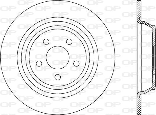 Open Parts BDR2789.10 - Bremžu diski ps1.lv