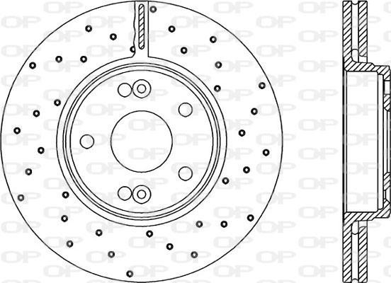 Open Parts BDRS1958.25 - Bremžu diski ps1.lv