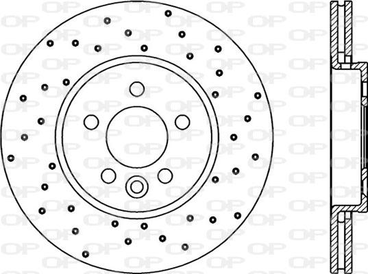 Open Parts BDRS1900.25 - Bremžu diski ps1.lv