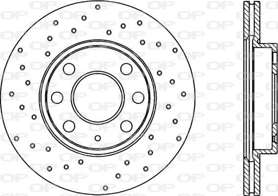 Open Parts BDRS1983.25 - Bremžu diski ps1.lv