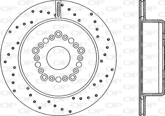 Open Parts BDRS1568.25 - Bremžu diski ps1.lv