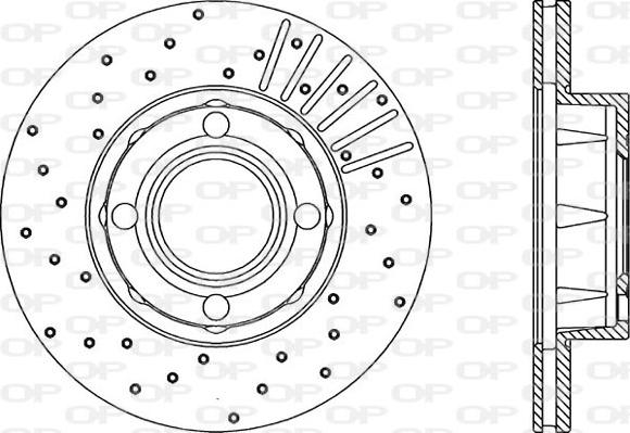 Open Parts BDRS1032.25 - Bremžu diski ps1.lv