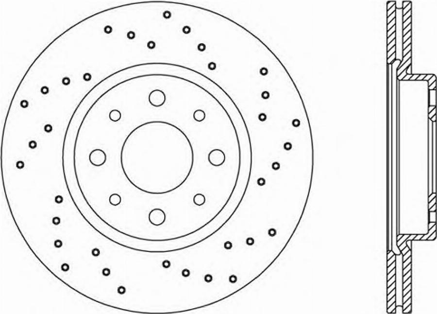 Open Parts BDRS114625 - Bremžu diski ps1.lv