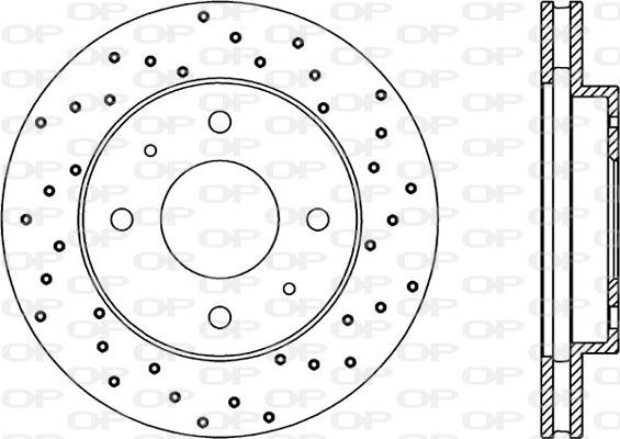 Open Parts BDRS1870.25 - Bremžu diski ps1.lv