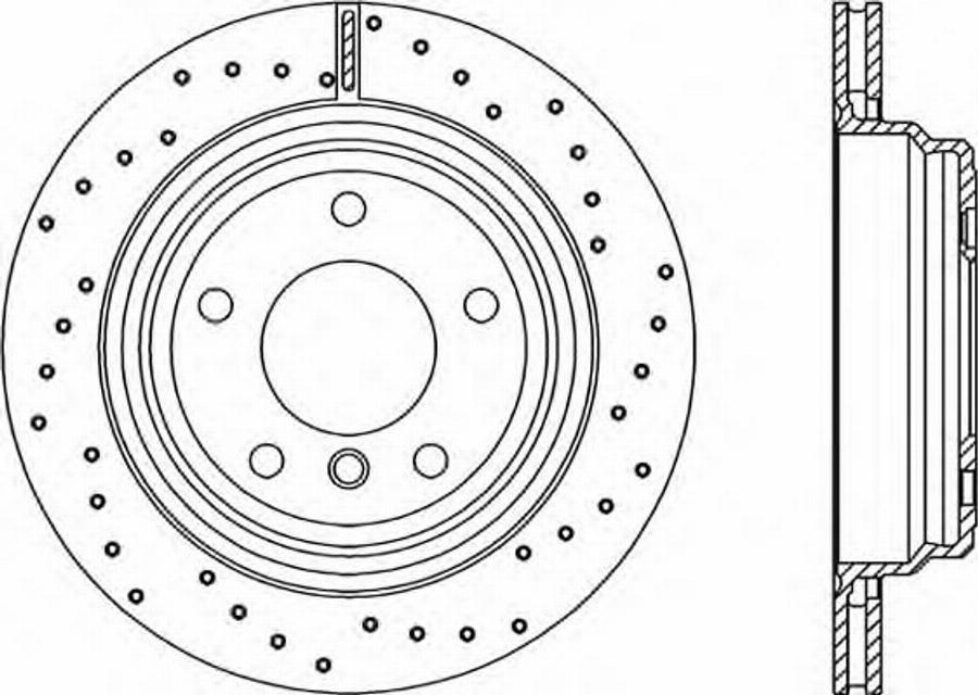 Open Parts BDRS1754.25 - Bremžu diski ps1.lv