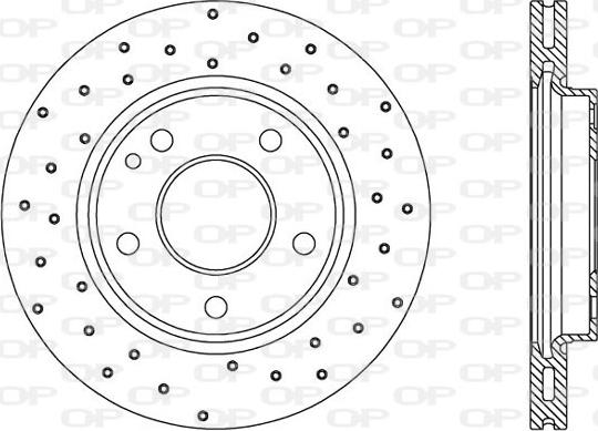 Open Parts BDRS1700.25 - Bremžu diski ps1.lv