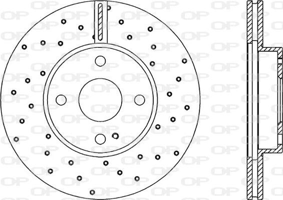 Open Parts BDRS1780.25 - Bremžu diski ps1.lv